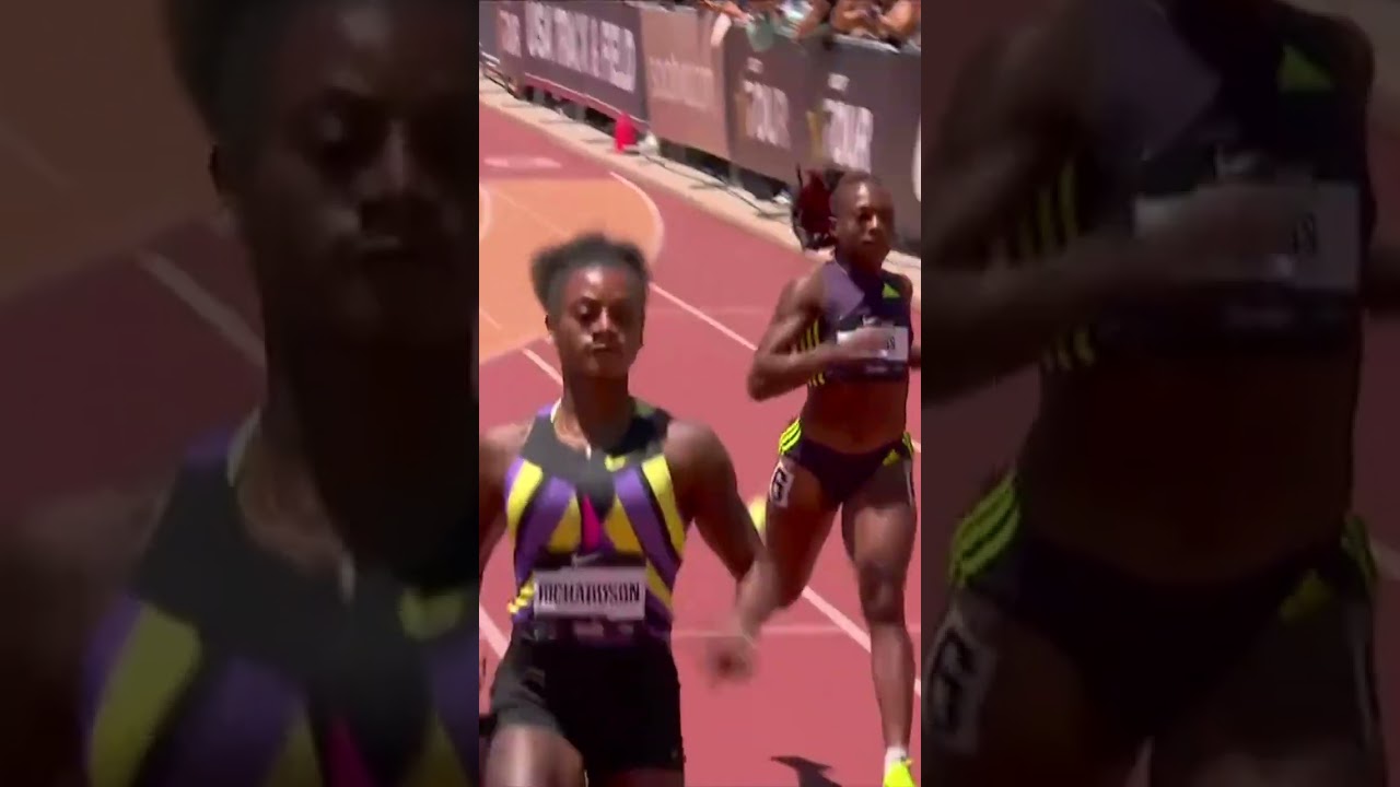 SHA&rsquo;CARRI RICHARDSON IS BACK 💨 10.99 in the women's 100m at the USATF Los Angeles Grand Prix