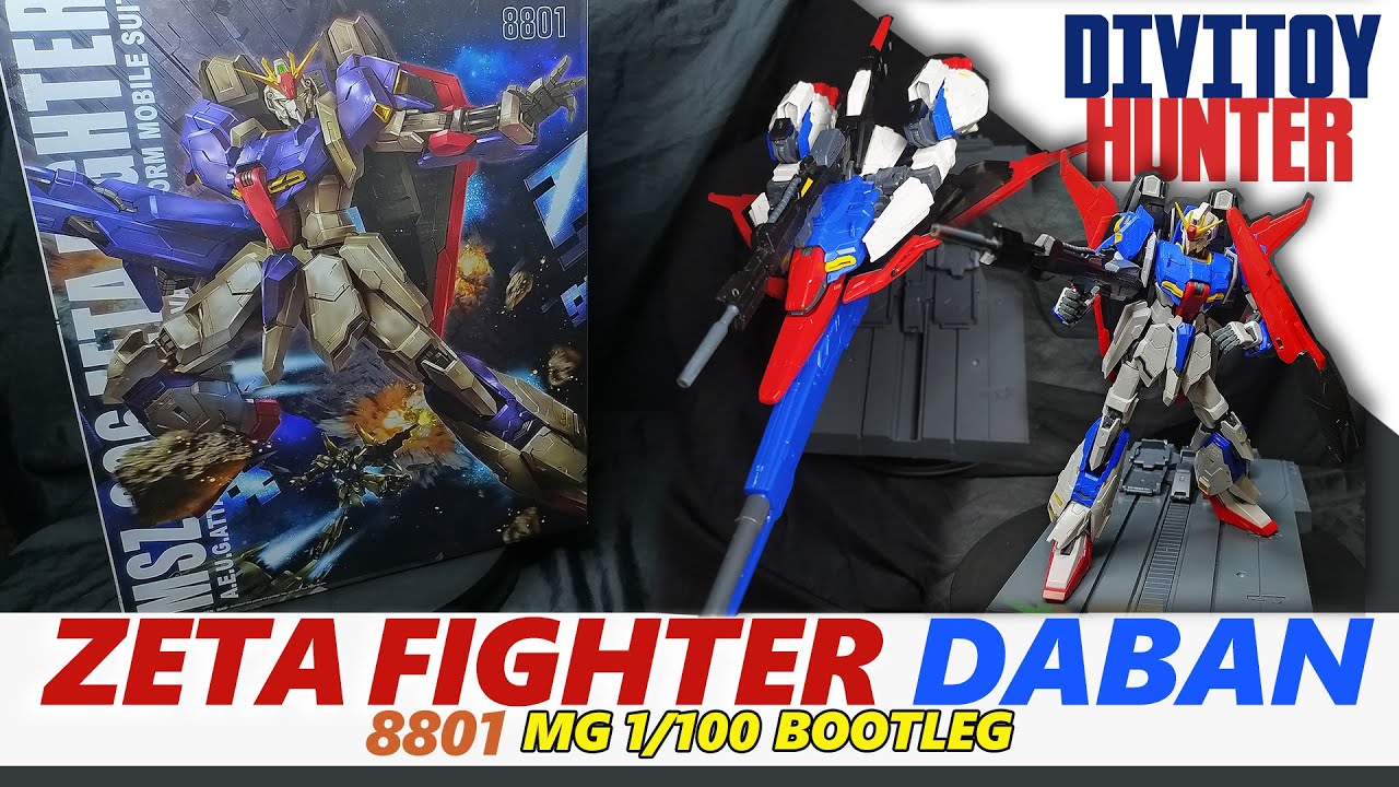 ZETA FIGHTER MG 1/100 DABAN 8801