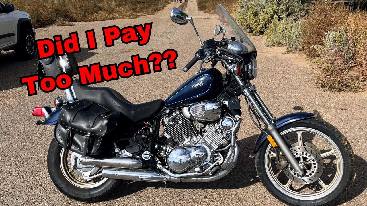 YAMAHA VIRAGO 750 - First Ride!!