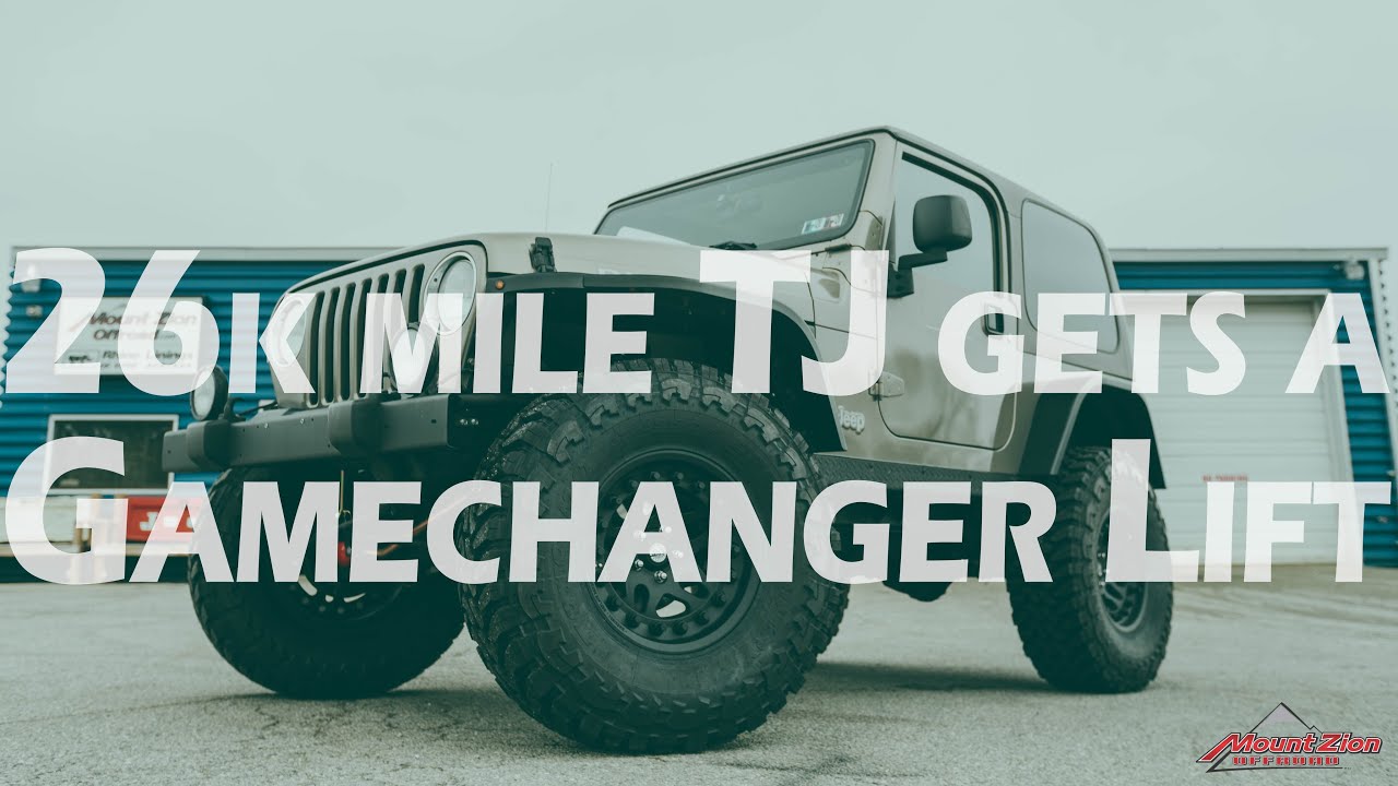 26K Mile Jeep Rubicon TJ gets a 3.5