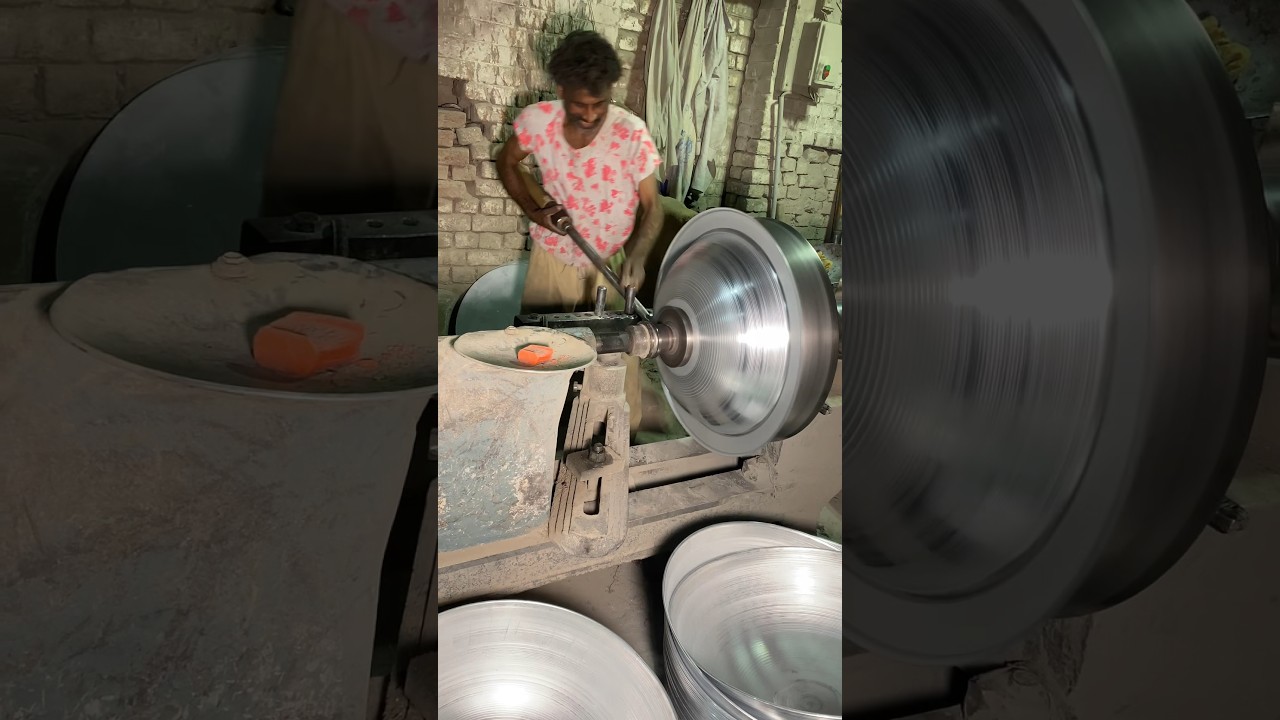Unique Method Making a stainless steel tub #making #shorts #amazing