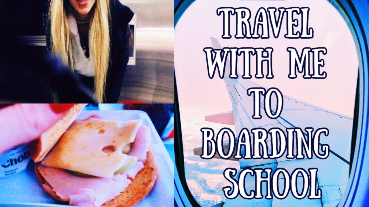 My Travel Routine to Boarding School : california to east coast, pack, fly, + travel with me!