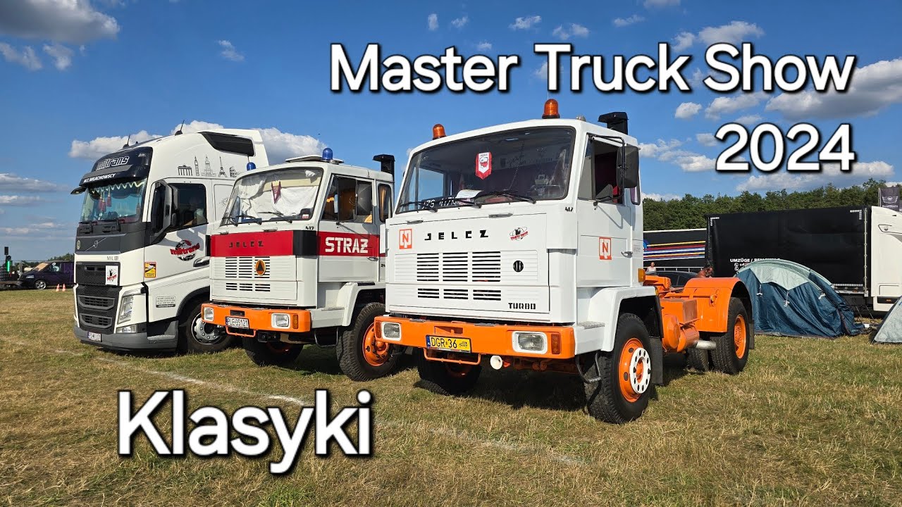 Star, Jelcz, Lublin, Żuk, IFA, Renault Magnum, Volvo, Scania...  klasyki na Master Truck Show 2024