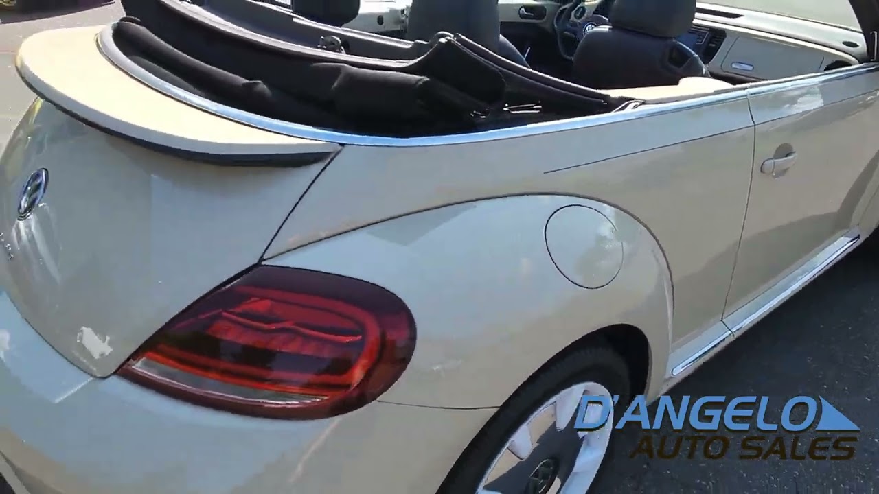 DEMO 2019 VW Beetle Final Edition Convertible