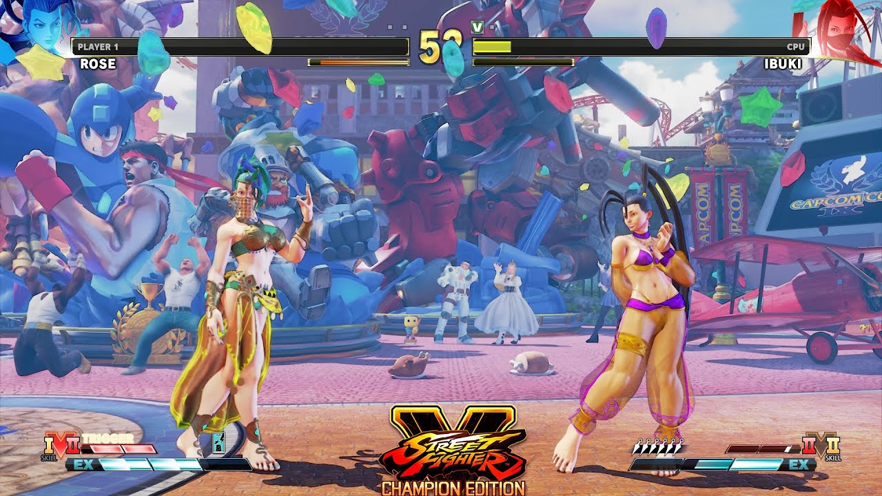 Street Fighter V: CE Rose vs Ibuki PC Mod