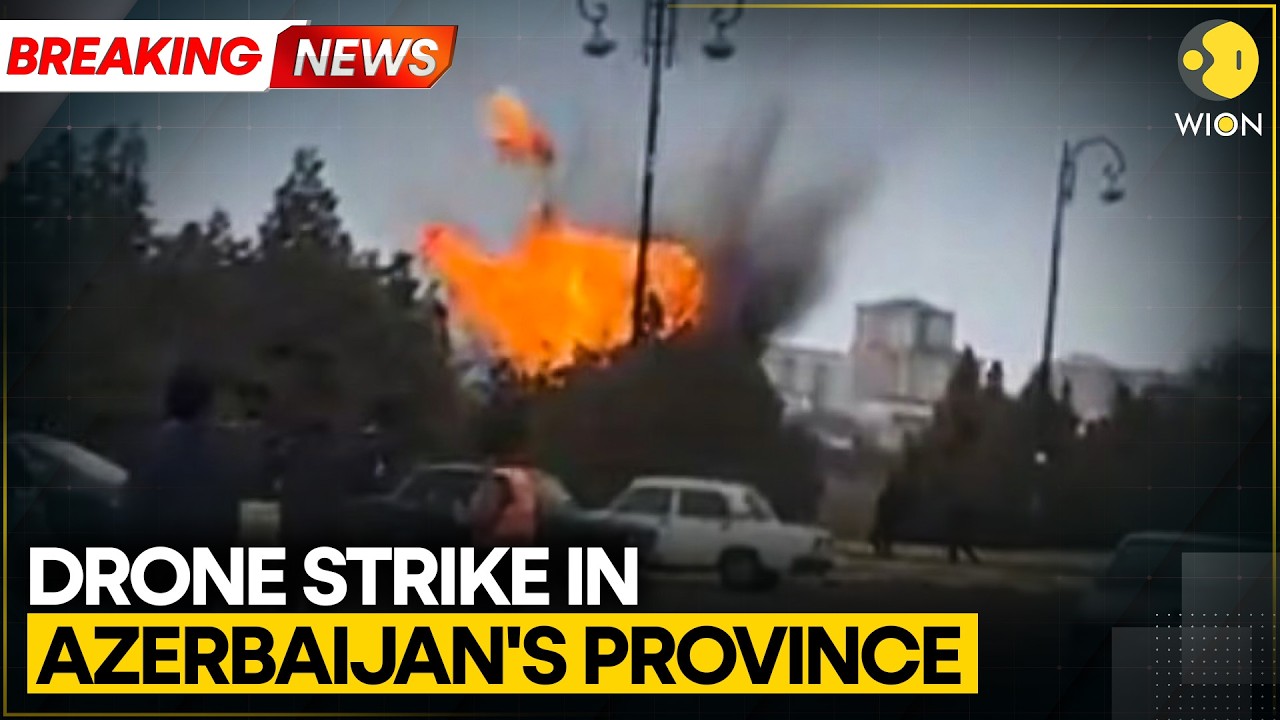 Breaking: Drone Strike in Azerbaijan's Autonomous Province, 2 Injured | WION