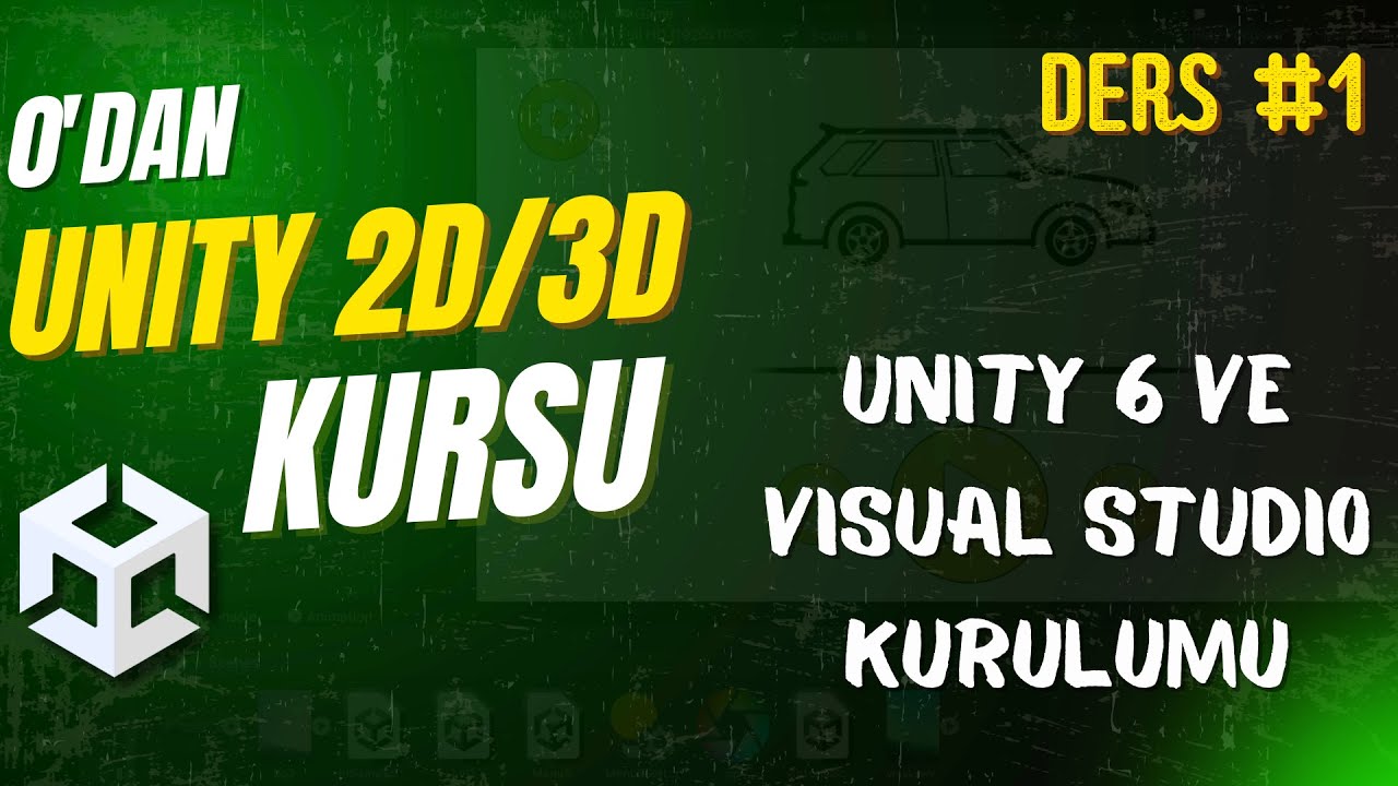 Unity 6 ve Visual Studio Community Kurulumu (Udemy Course Demo)