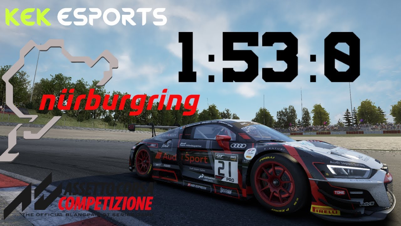 Nürburgring Hotlap 1:53:0 + Setup | Audi R8 EVO GT3 | V10 God! | ACC