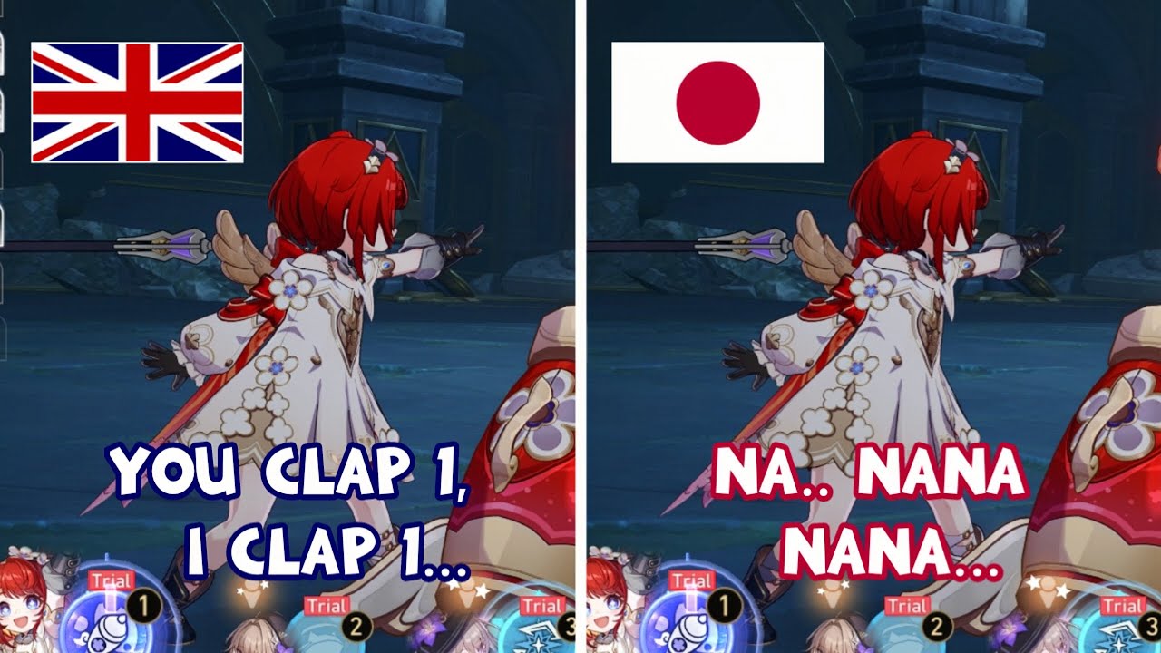 tribbie idle voiceline in 4 languages