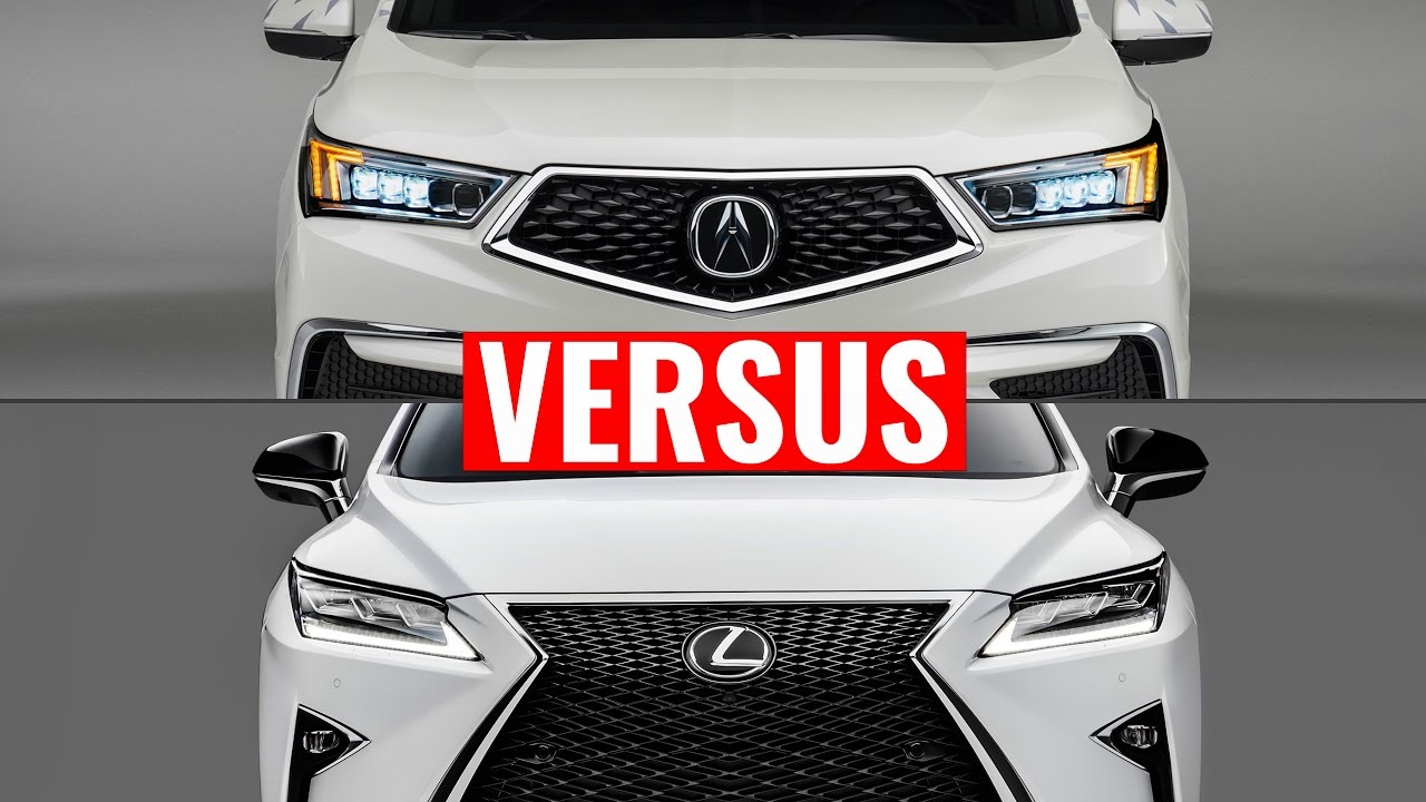 [2015] Acura MDX vs Lexus RX Comparison