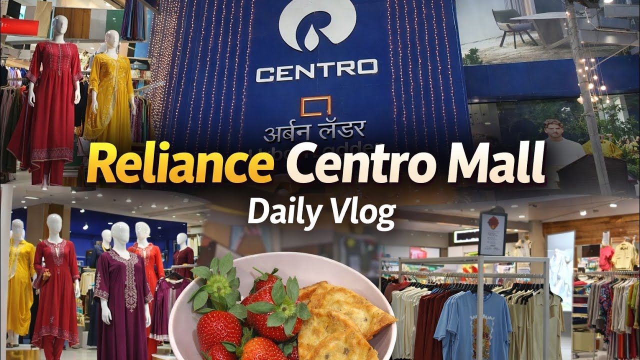 Pune Vlog 🛍️ | Reliance Centro Mall Shopping | Street Food | Mehendi Competition Prep | 