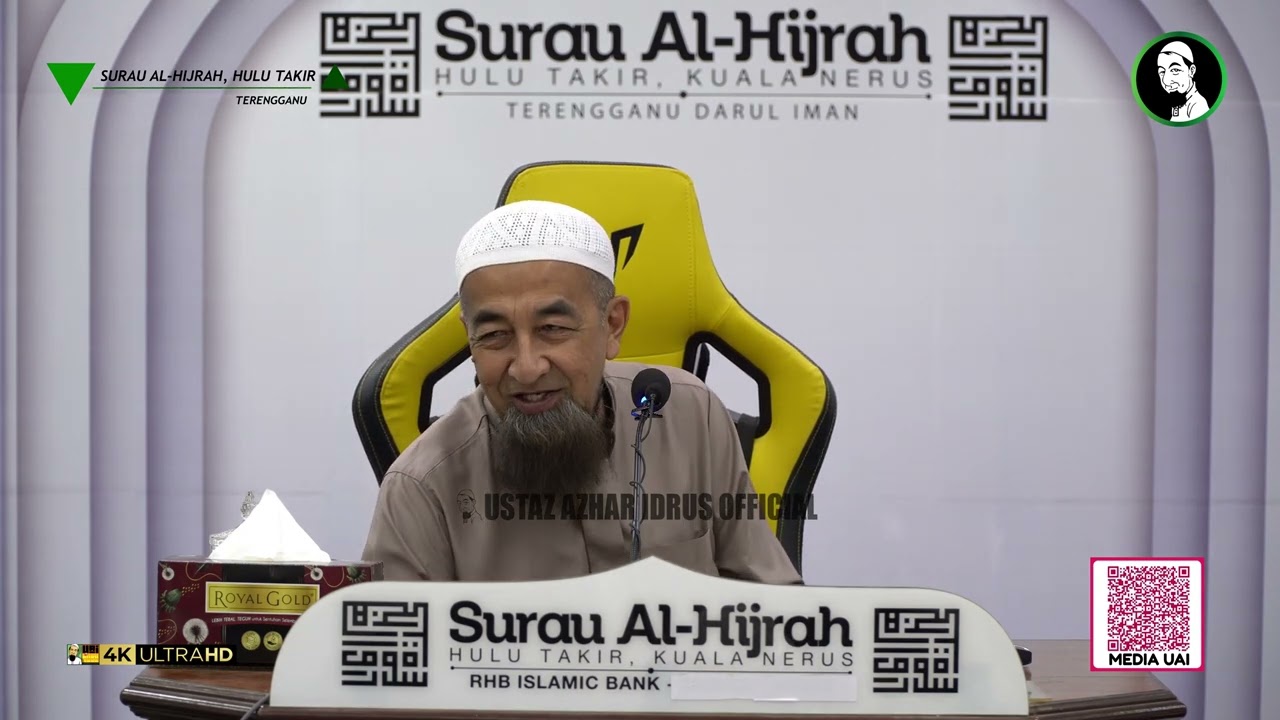 🟡 Koleksi Kuliah Ustaz Azhar Idrus | Surau Al-Hijrah, Hulu Takir, Kuala Nerus, Terengganu | 4K