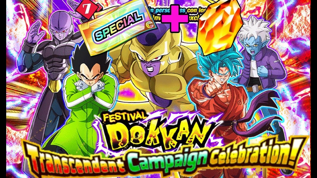 SUMMONS GOLDEN FREEZER + GOGETA DEL NUEVO TANABATA (DOKKAN BATTLE GBL)