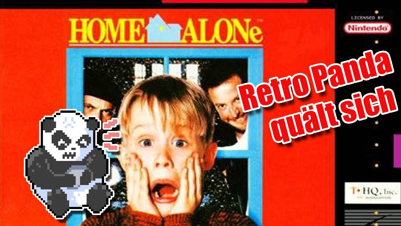 Retro Panda quält sich: Home Alone (SNES)!