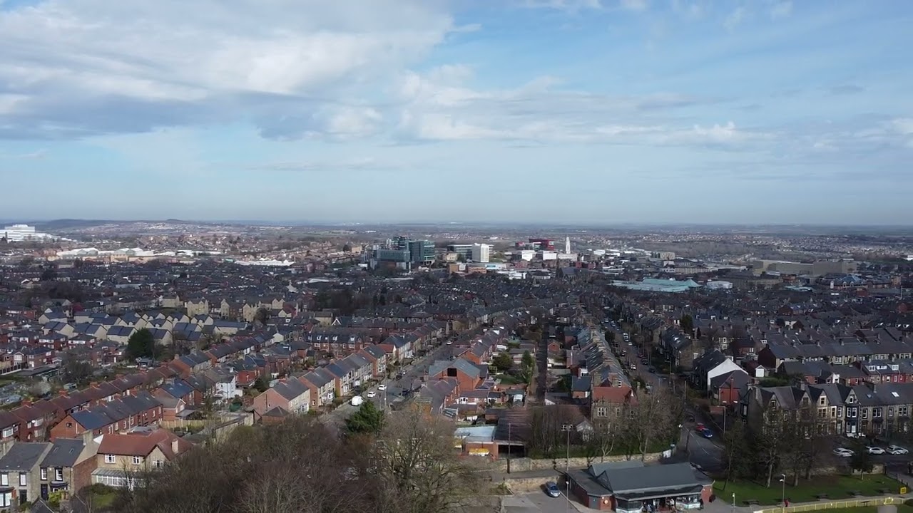 Barnsley Drone From Locke Park
