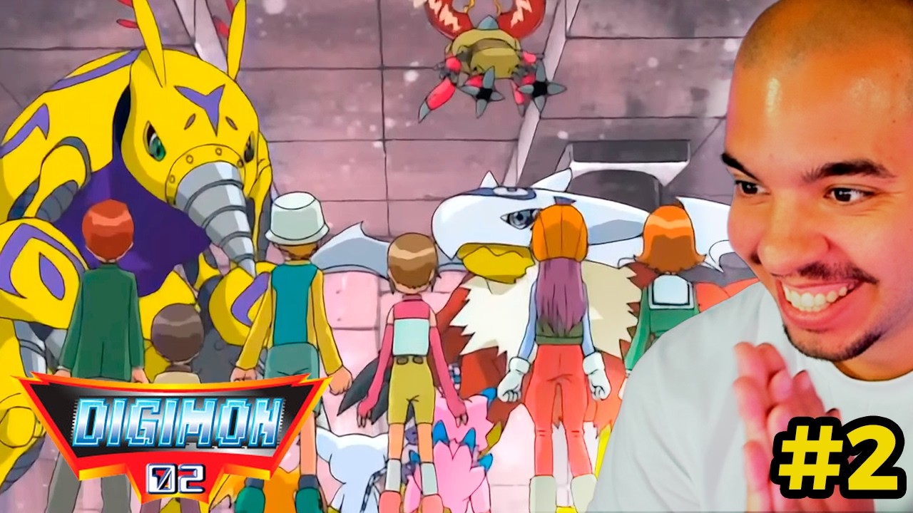 ¡DIGMON y HOLSMON!🔥REACCION DIGIMON 02 EN LATINO PRIMERA VEZ | EP2