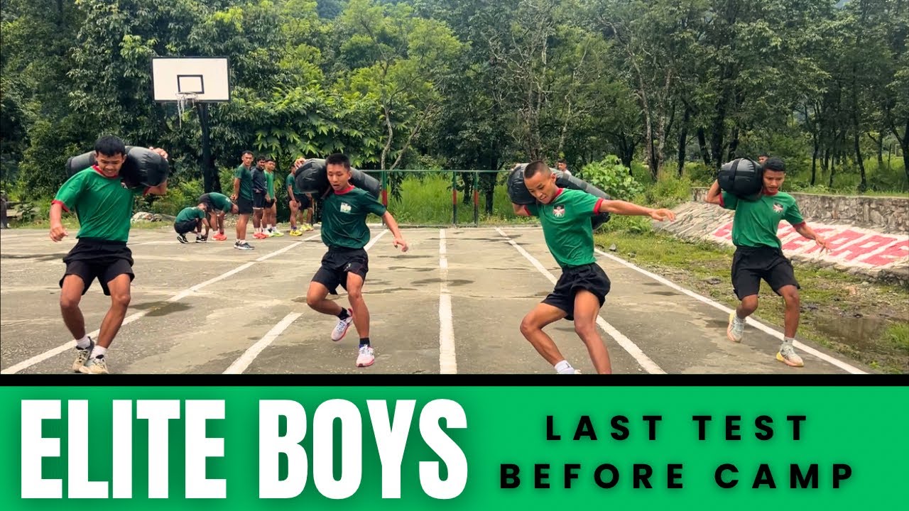 Weekly Physical Assessment || Elite Pre-Gurkha Training & Sports Center || Pokhara | 22 Aug 2025