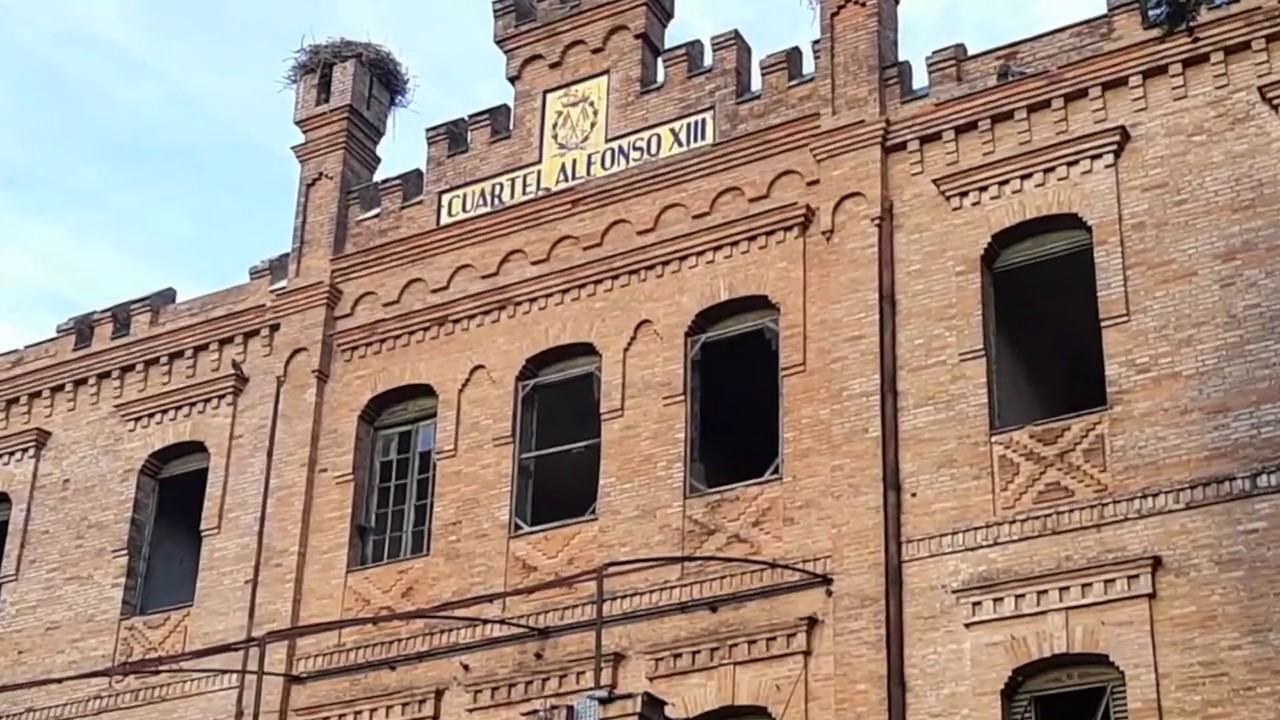 Regimiento de Caballería SAGUNTO 7  - Sevilla - A vista de DRON