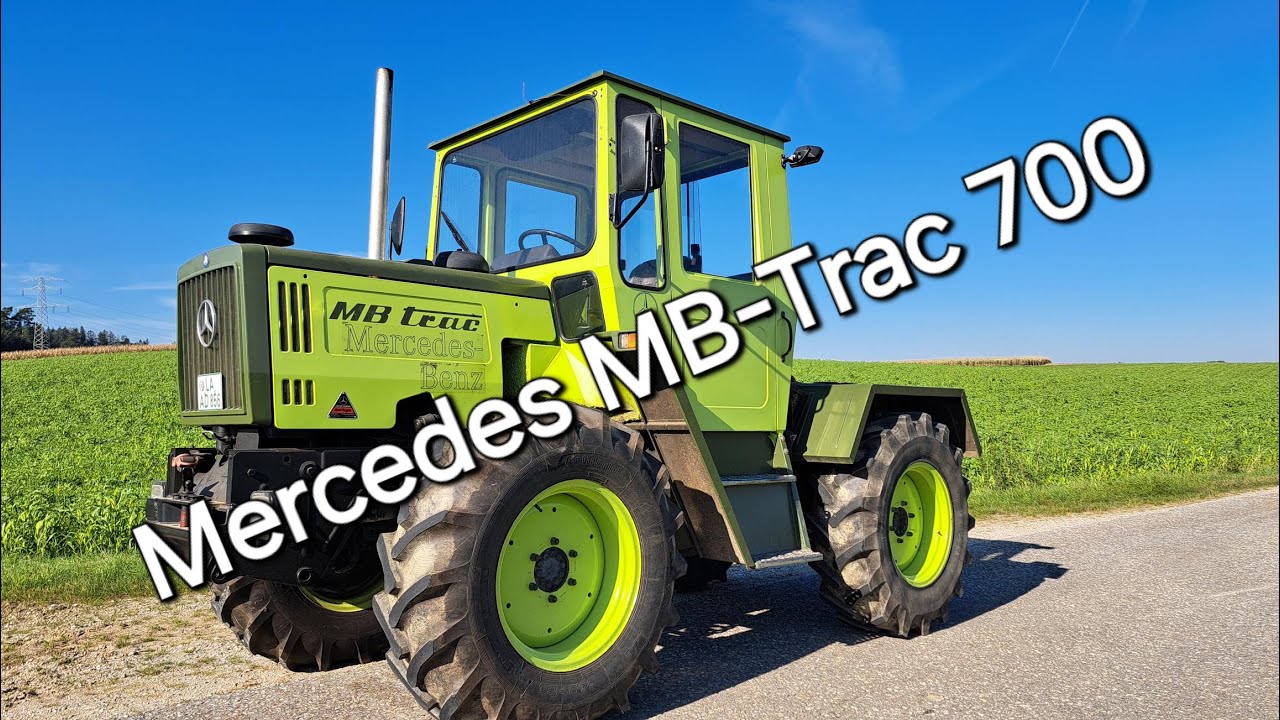 Mercedes Benz MB-Trac 700, Walk Around and Drive, Traktor, Bulldog, Oldtimer