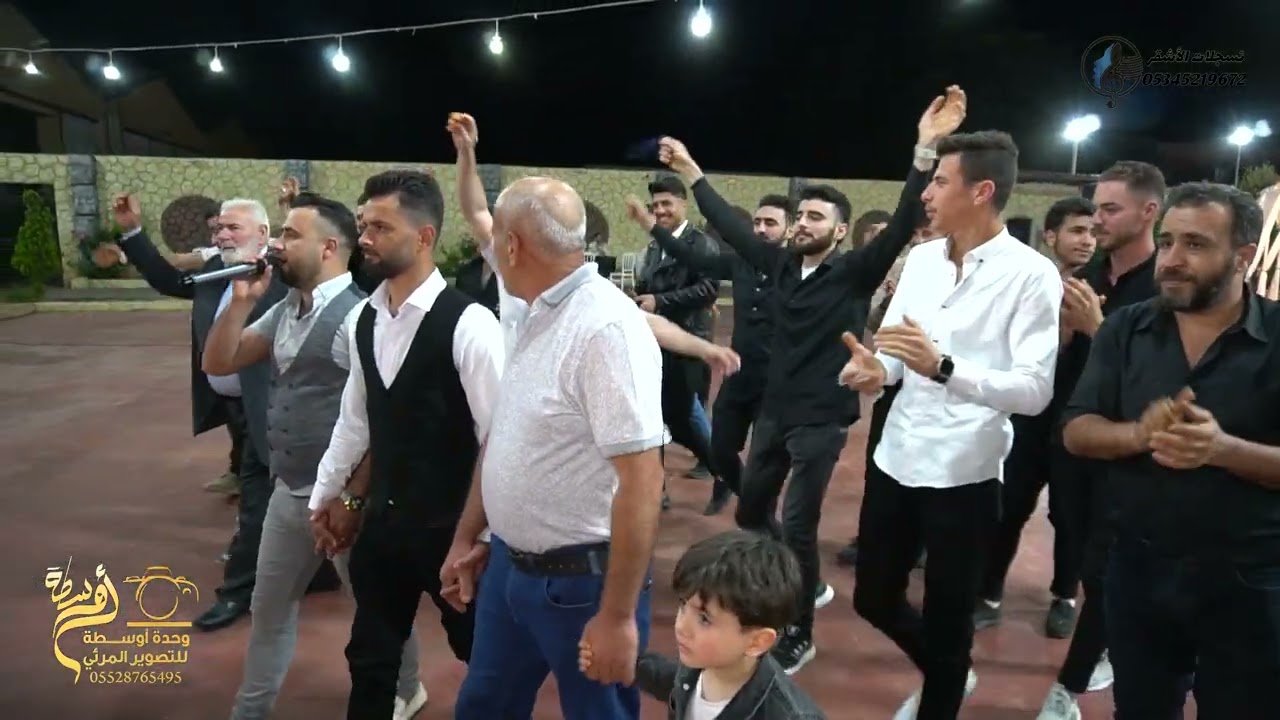 افراح اهالي عنجارة ال عبدو حفل زفاف العريس ( عبد القادرعبدو ) مع الفنان حسن غريب و مؤسسة الاشقر ج 1