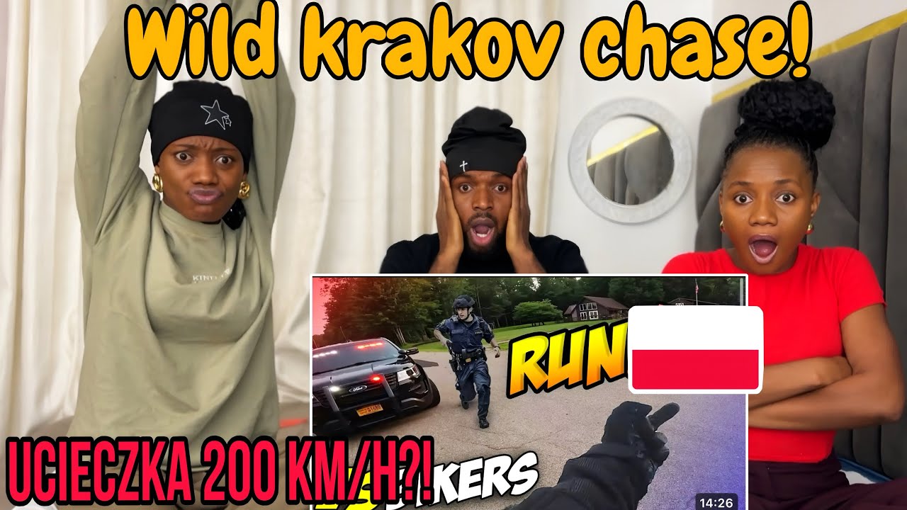 NIEWIARYGODNE! 🚔 Policyjny Pościg w Krakowie – Tego Nikt Się Nie Spodziewał! (Polish High Speed)