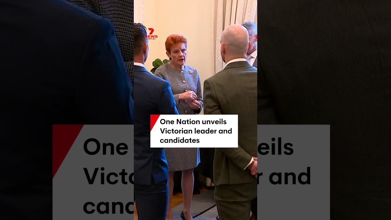 One Nation unveils Victorian leader and candidates