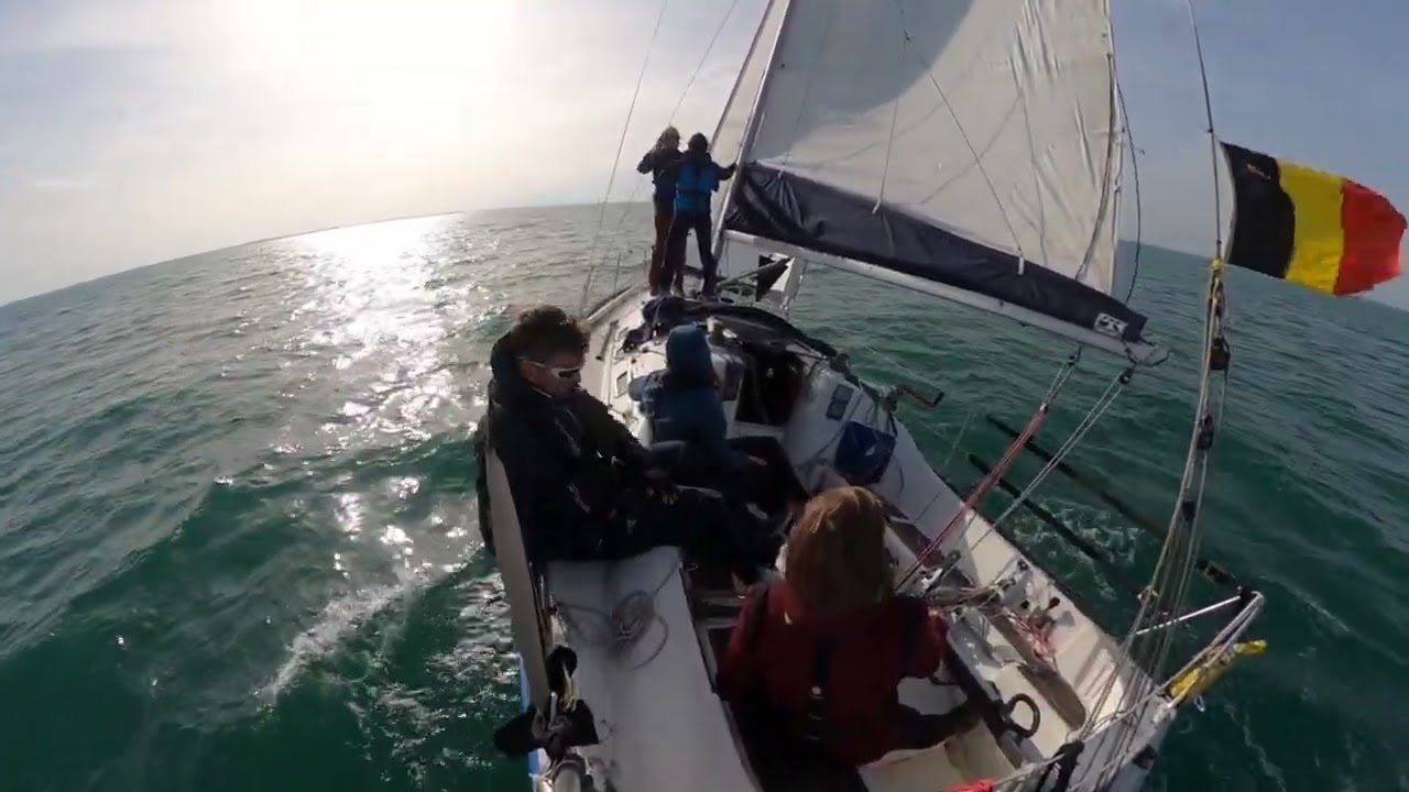 BENETEAU FIRST 300 SPIRIT with crew @ NORTH SEA