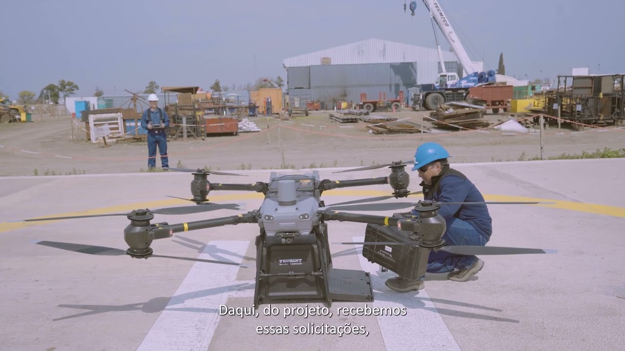 Drones de carga: inova&ccedil;&atilde;o log&iacute;stica para a constru&ccedil;&atilde;o