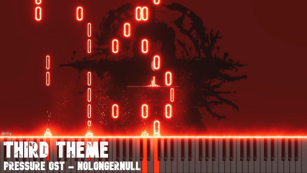 Third Theme (Pressure Game OST) Piano Arrangement - NoLongerNull