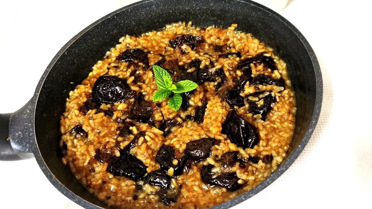 Un desert de post delicios! Orez cu Prune Uscate I Reteta rapida la tigaie