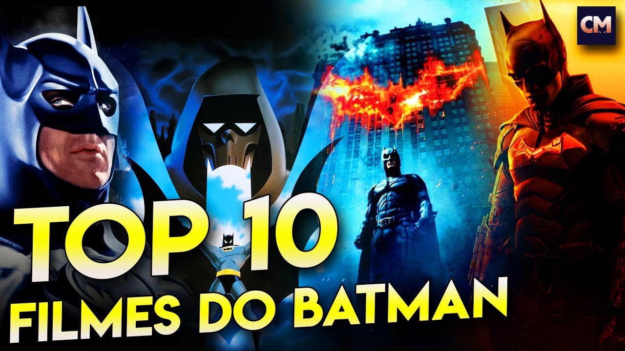 TOP 10 FILMES DO BATMAN!