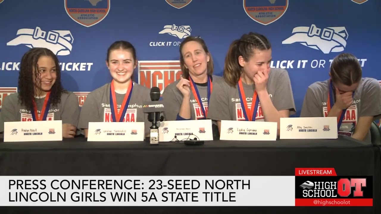 Press Conference: 23-seed North Lincoln completes redemption tour, wins 5A state championship