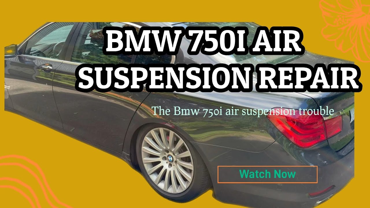 Ремонт и устранение неисправностей пневматической подвески BMW 750I 740I