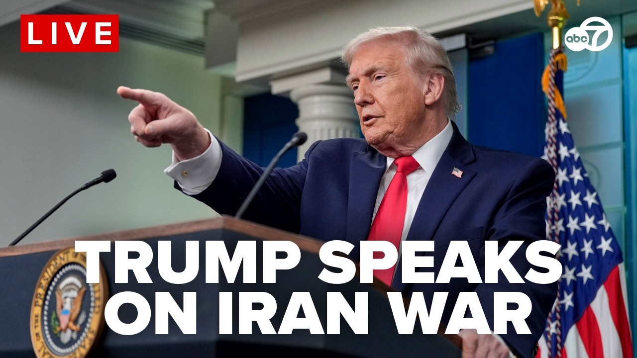 🔴LIVE: TRUMP SPEAKS ON IRAN STRIKES, AWARDS MEDAL OF HONOR TO ARMY SOLIDERS