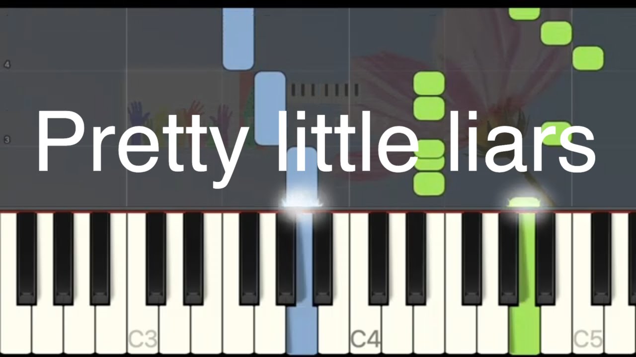 Pretty little liars - G&eacute;n&eacute;rique - Easy piano tuto