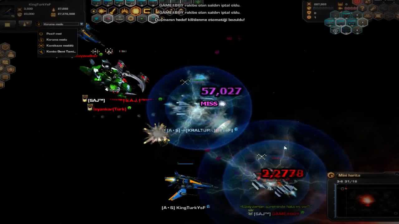 Darkorbit KralTurk feat OTTOMAN-İSO Best Fıghts