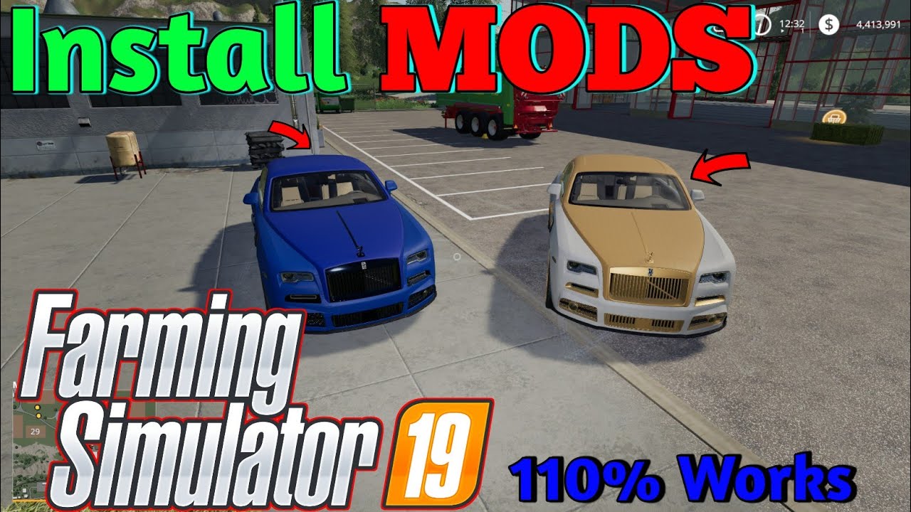 Install Mod in Farming Simulator 19 || FS 19 MODS || Tech DY