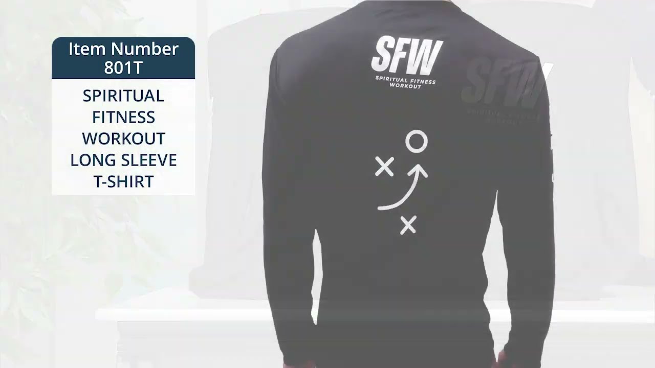 SPIRITUAL FITNESS WORKOUT LONG SLEEVE T-SHIRT_801T