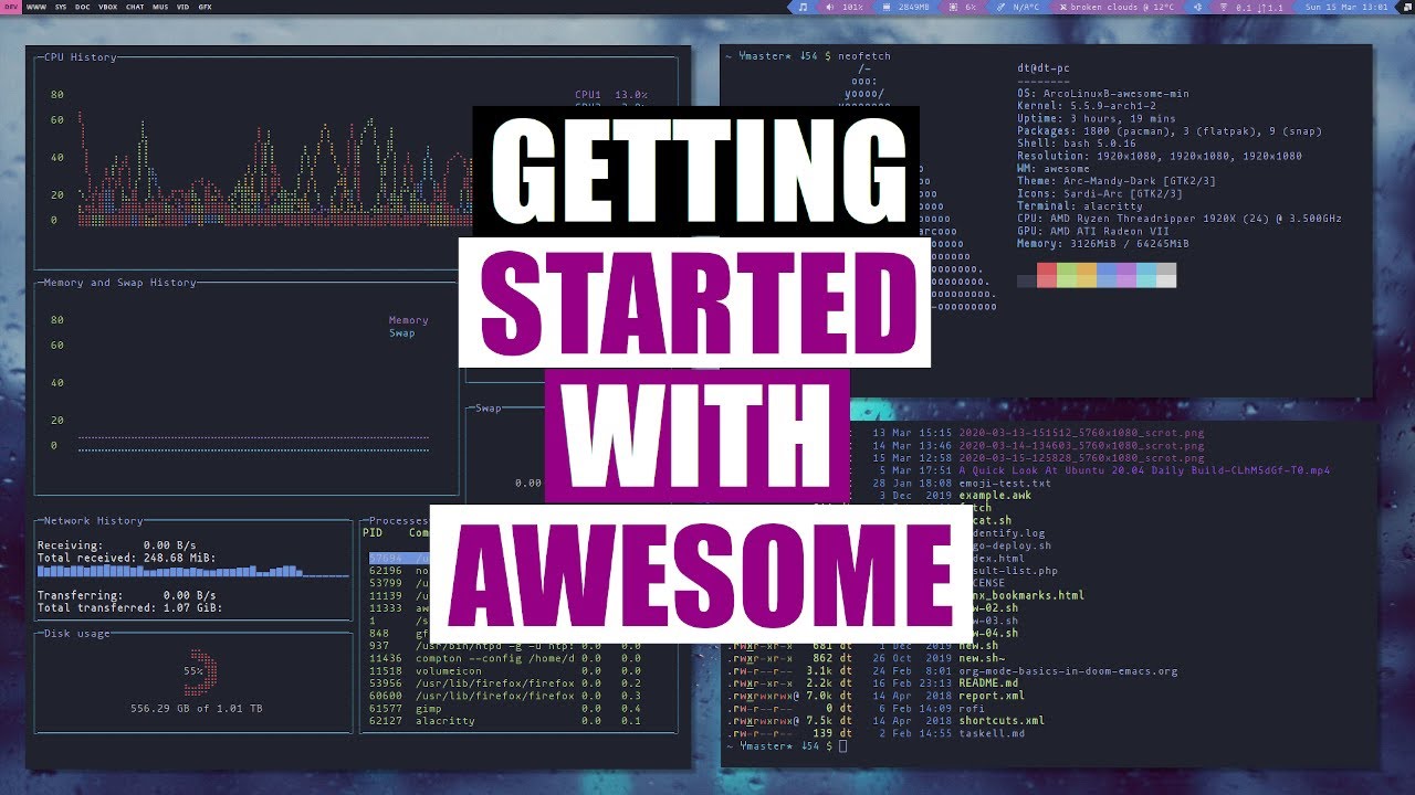 Getting Started With Awesome Window Manager