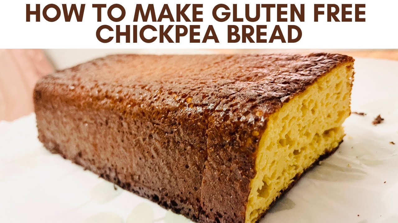 How to make Gluten Free Bread using Chickpea Flour | Gluten Free Corner