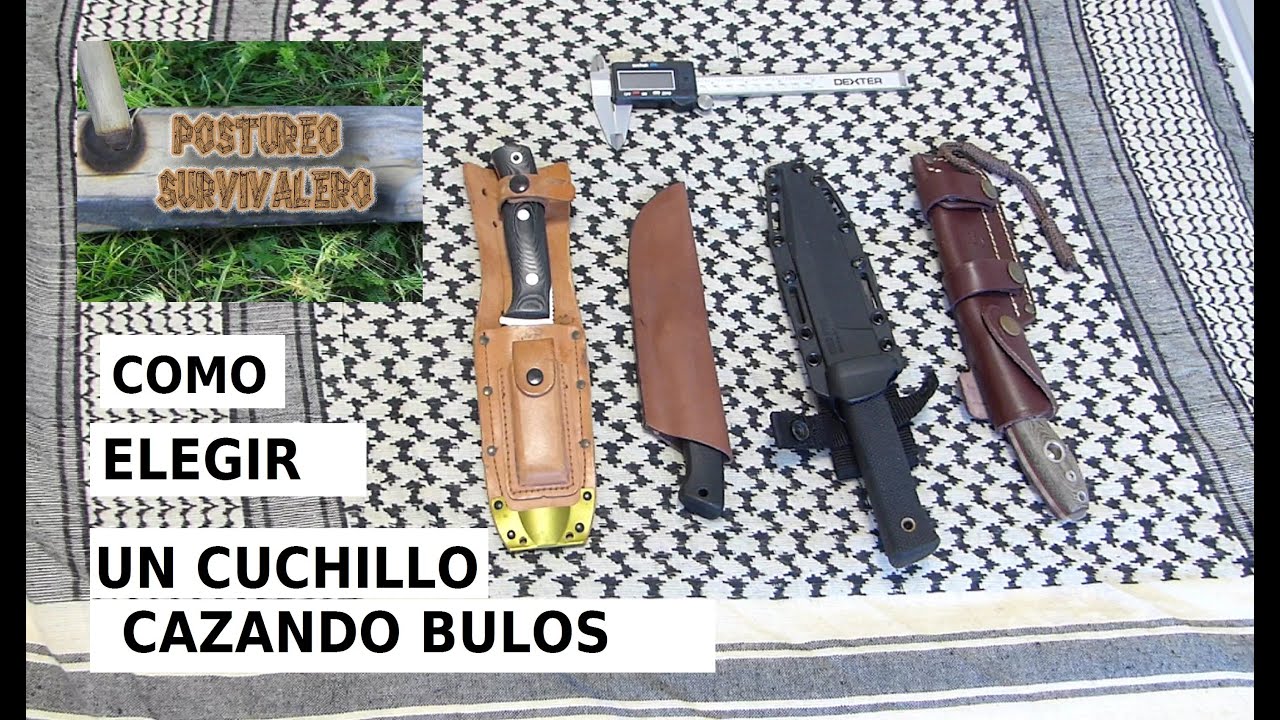 COMO ELEGIR UN CUCHILLO/ EL VACIADO CONCAVO ES DEBIL???/ DESMONTADO BULOS SOBRE CUCHILLOS