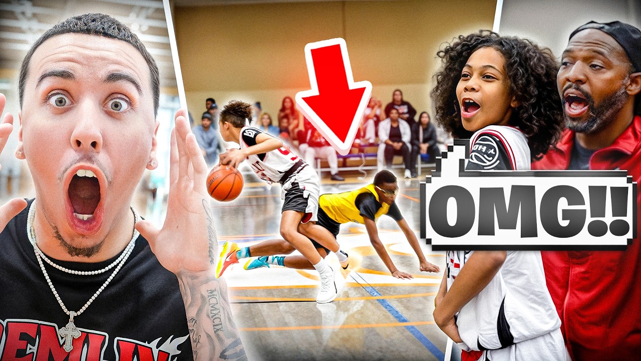 MY 5TH GRADE AAU TEAM BROKE 8TH GRADERS ANKLES!