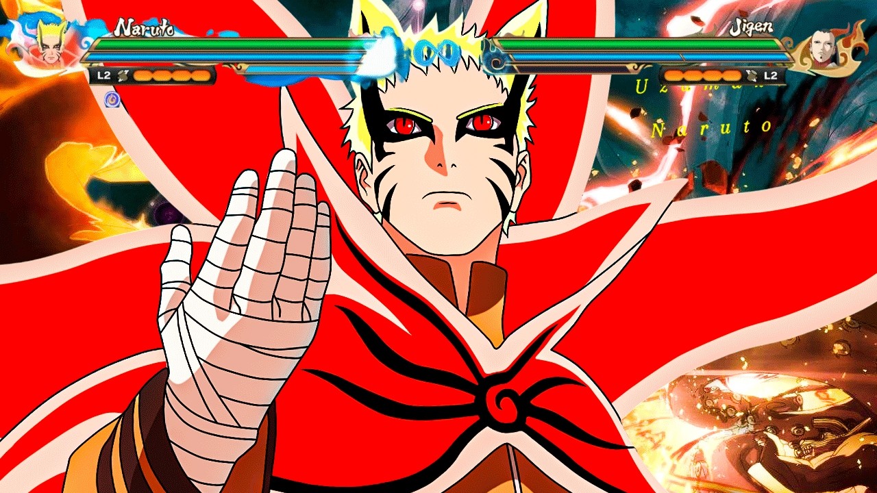 DESTRUINDO TODOS COM NARUTO MODO BARYON na RANKEADA do Naruto Storm!