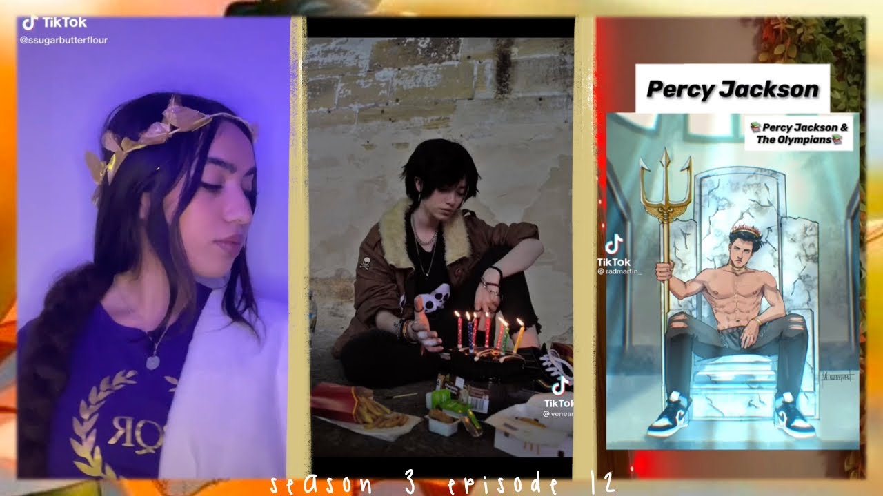 Percy Jackson Tiktoks to watch while Percy holds the sky | season 3 episode 12
