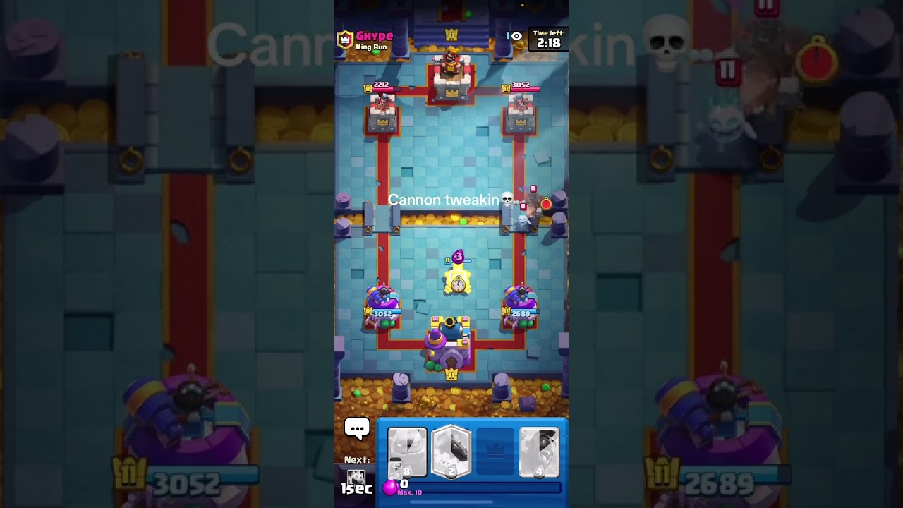 What is the cannon doing😭
