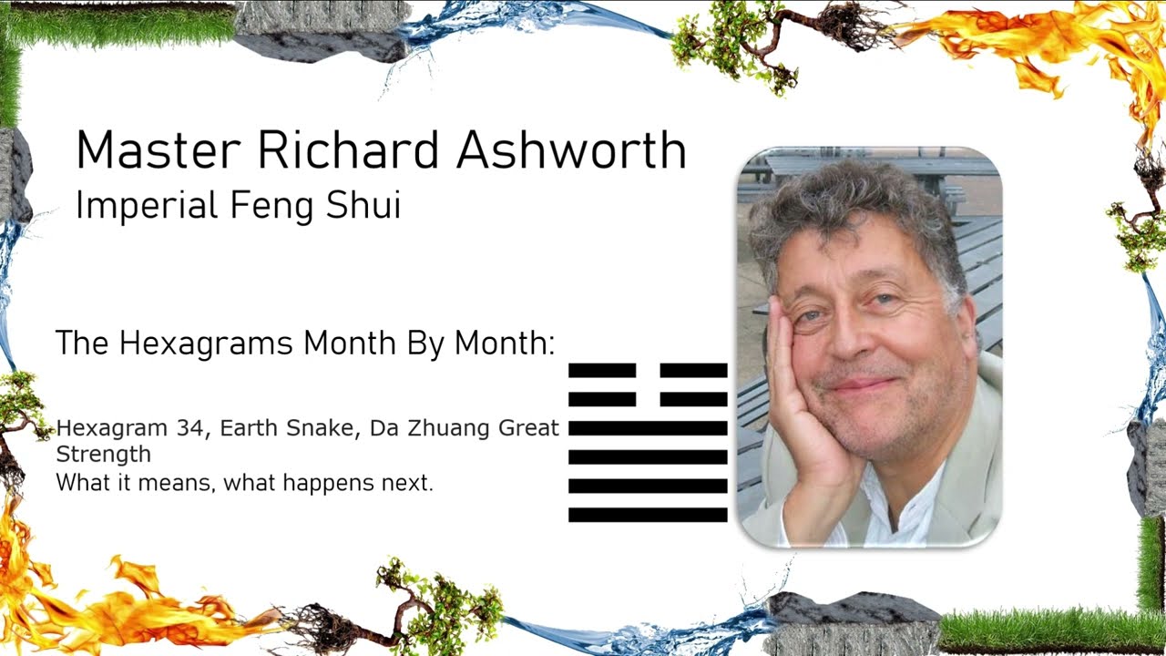 Richard talking about Hexagram 34, Earth Snake, Da Zhuang Great Strength