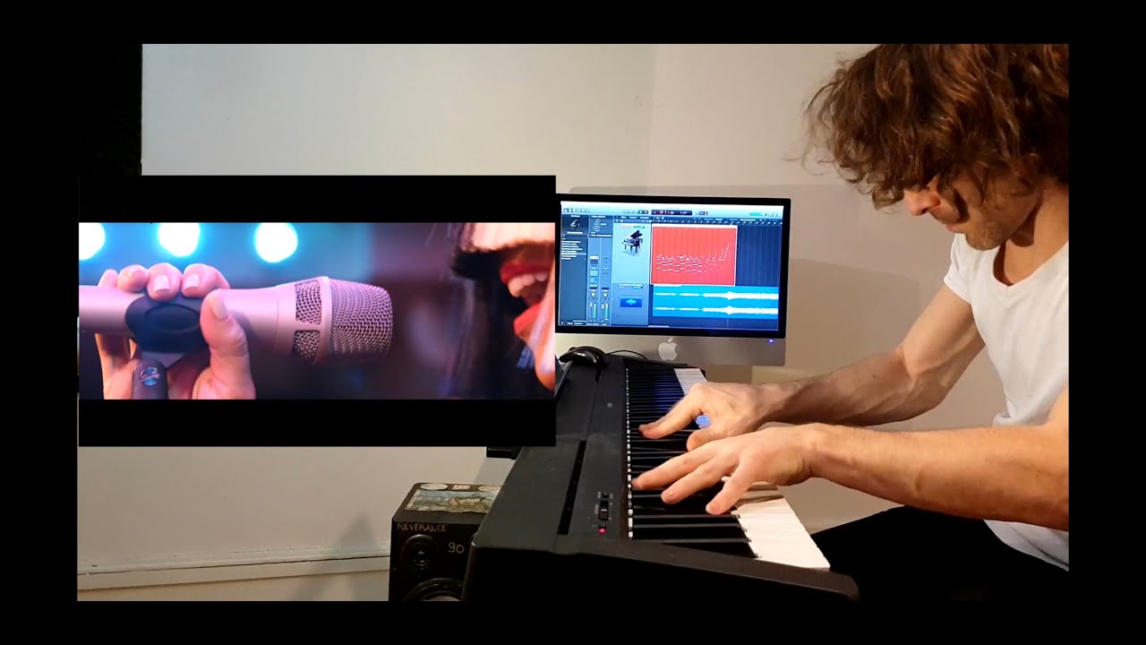 Sia - Chandelier - Piano Cover - Djamy Ross - Acoustic Version