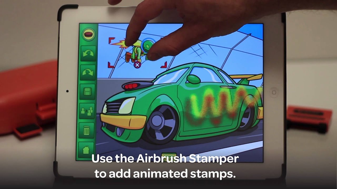 Crayola DigiTools Airbrush - How-To & Features