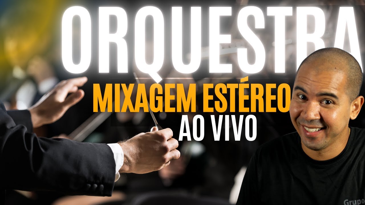 MIXAGEM DE SOM EM ESTÉREO - Flávio Bastos com a Orquestra OSB.