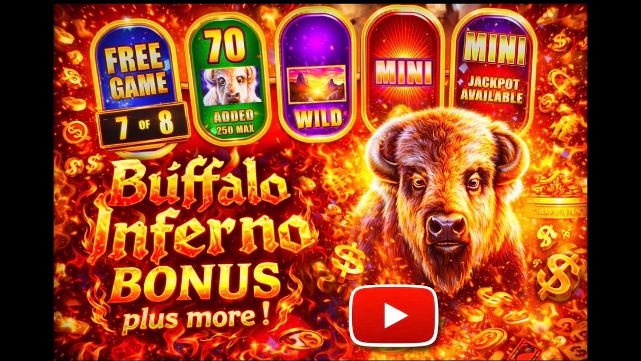 Goldify, Triple Fortune Link and Buffalo inferno Bonus!